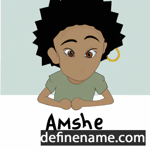 Ameshea cartoon