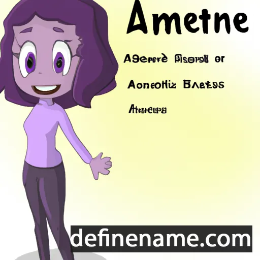 Ametrine cartoon