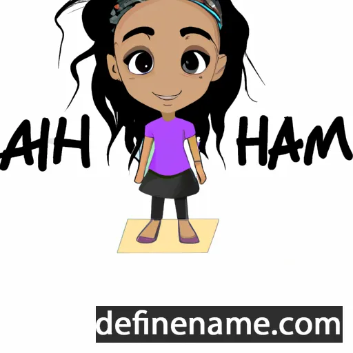 Amiah cartoon