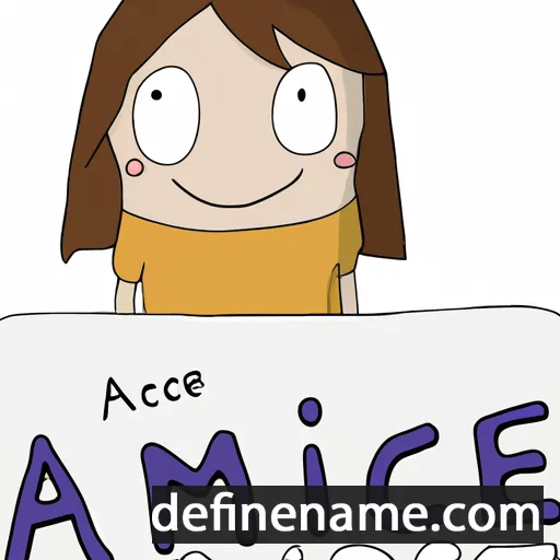 Amicie cartoon