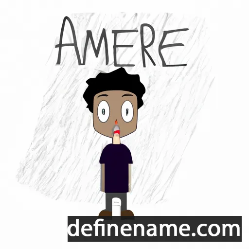 Amiere cartoon