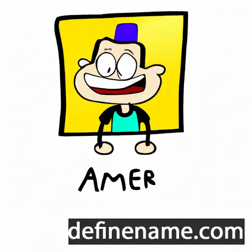 Amiezer cartoon