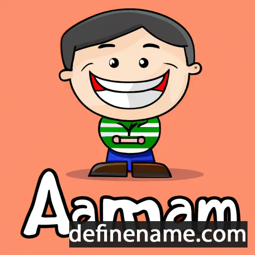 cartoon of the name Amman