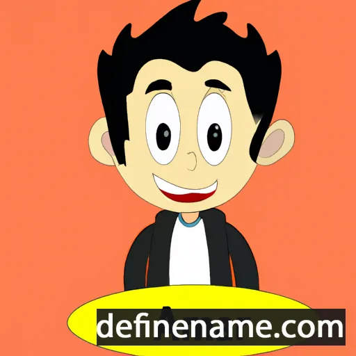 cartoon of the name Ammar