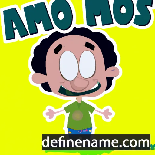 Amós cartoon