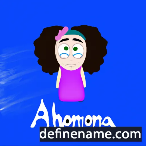 Amohia cartoon