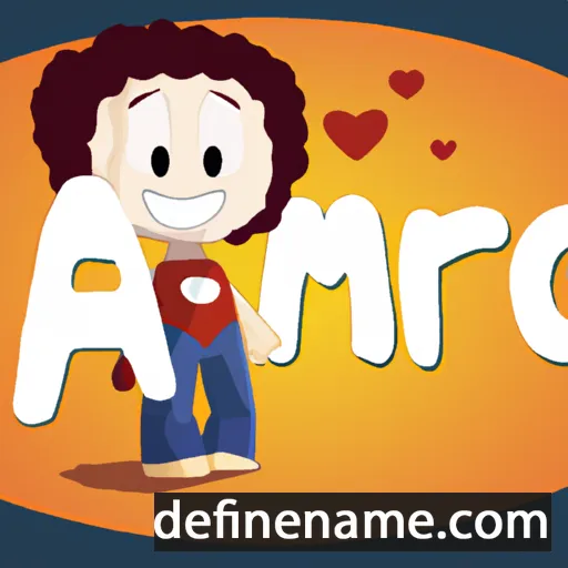 cartoon of the name Amor