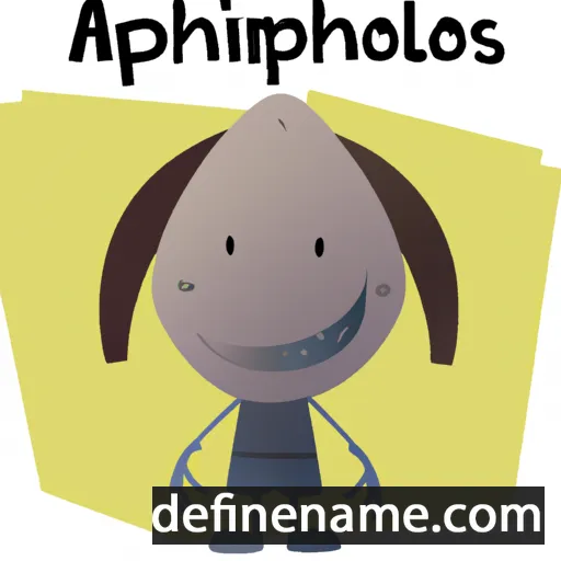 Amphilochios cartoon