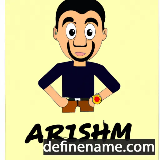 Amrish cartoon