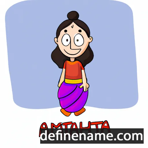 Amruta cartoon