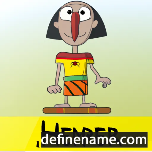 Amun-her-khepeshef cartoon