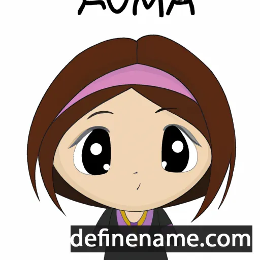 Amuna cartoon