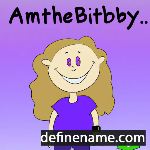 Amybeth cartoon