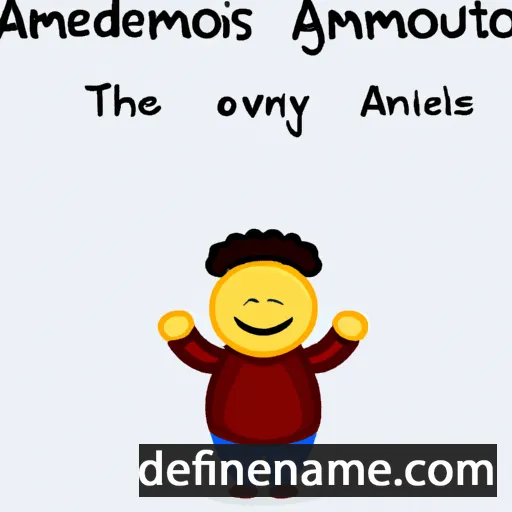 Amynandros cartoon