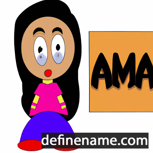 Amza cartoon