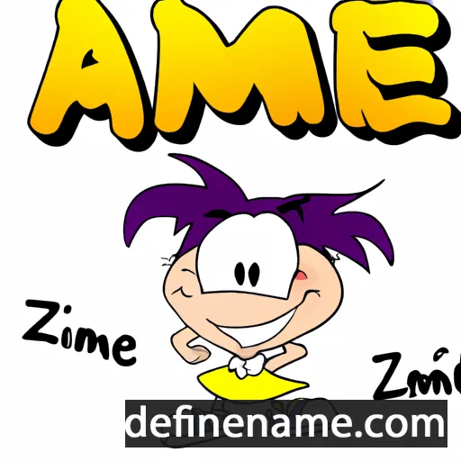 Amzie cartoon