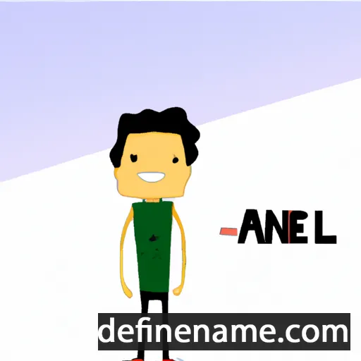 Anael cartoon