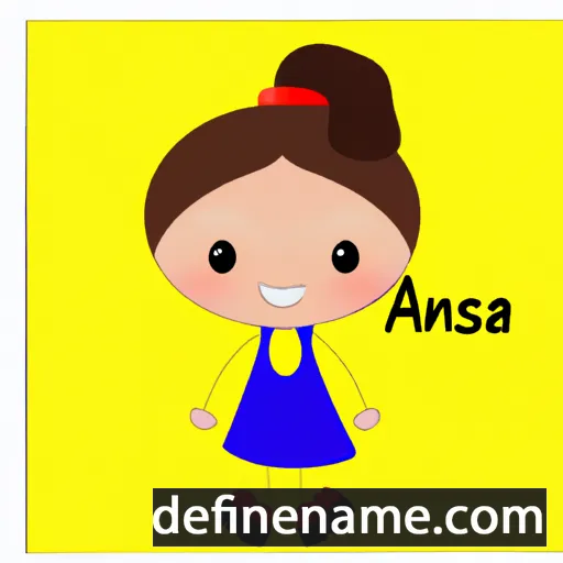 Anaísa cartoon