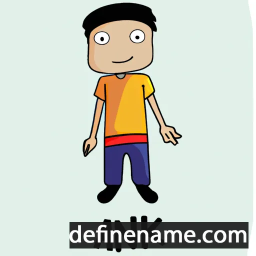 cartoon of the name Anak