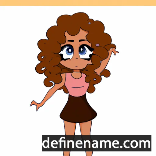 Anamarie cartoon