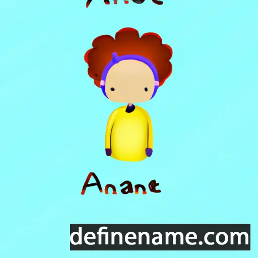 Ananie cartoon