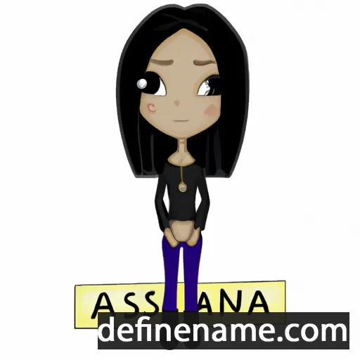 Anasia cartoon