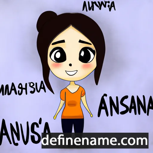 Anasuya cartoon