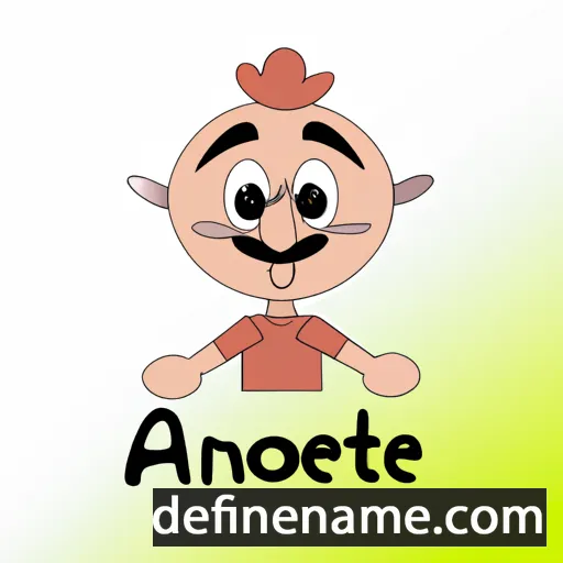 cartoon of the name Anatolie