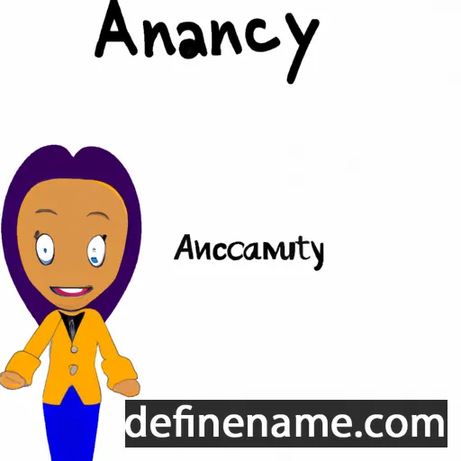 Anayancy cartoon