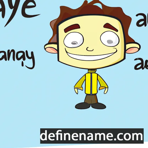 Anaybe cartoon