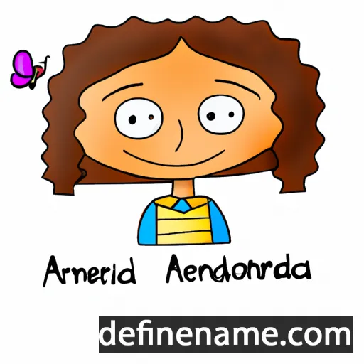 Andreona cartoon