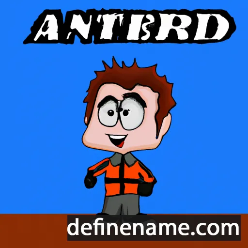 Andretti cartoon