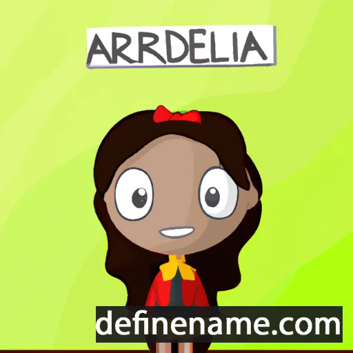 Andriela cartoon