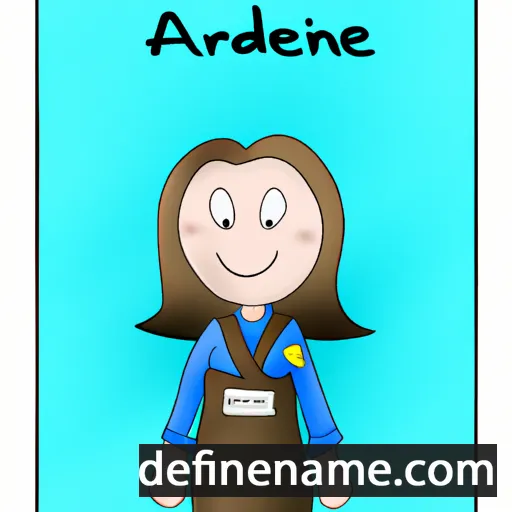 Andrienne cartoon