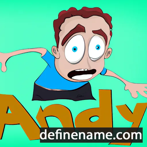 cartoon of the name Andry