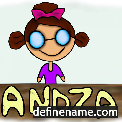 Andzia cartoon