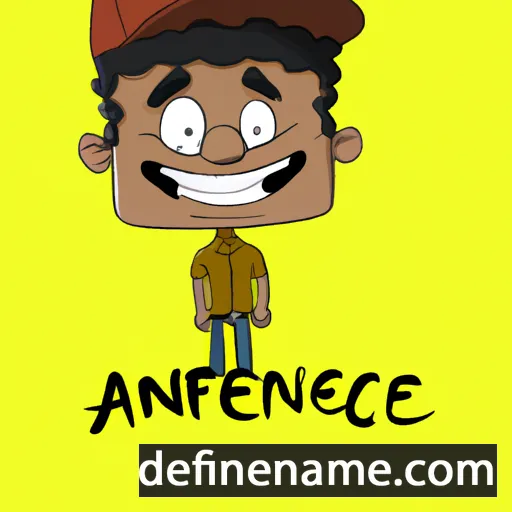 Anfernee cartoon