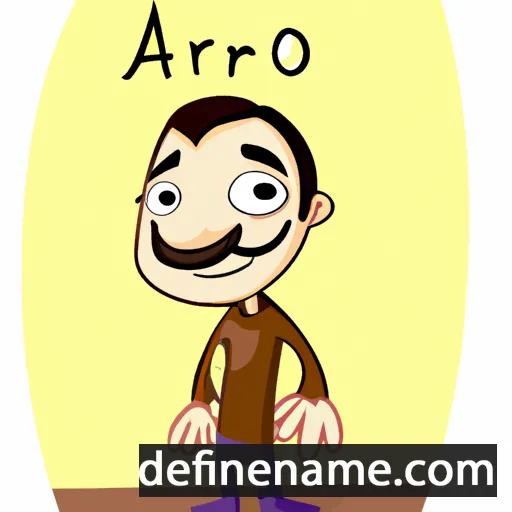 Anfroi cartoon