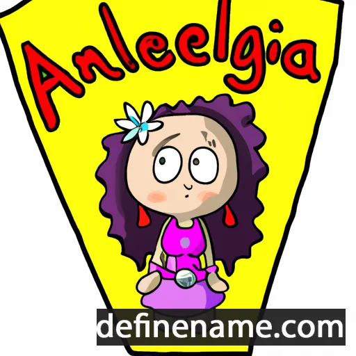 Angalica cartoon