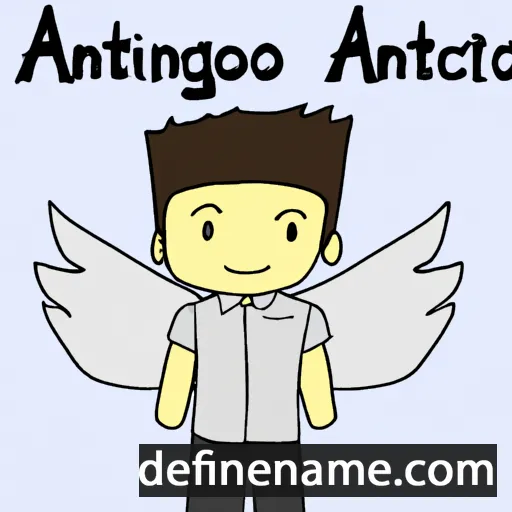 Angelantonio cartoon