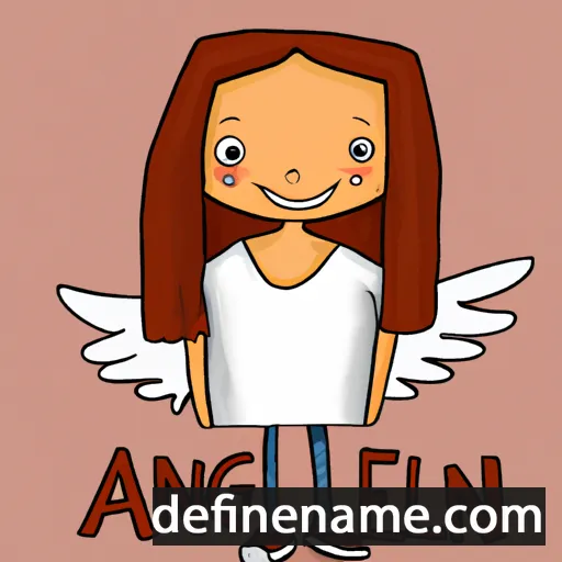 Angeleen cartoon