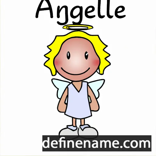 Angeliek cartoon