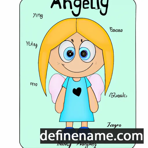 Angelly cartoon