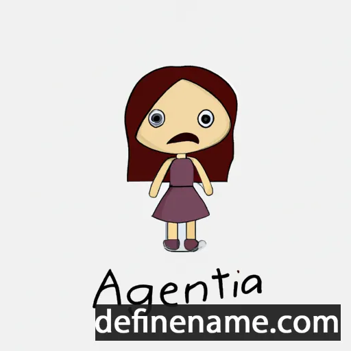 Angenita cartoon