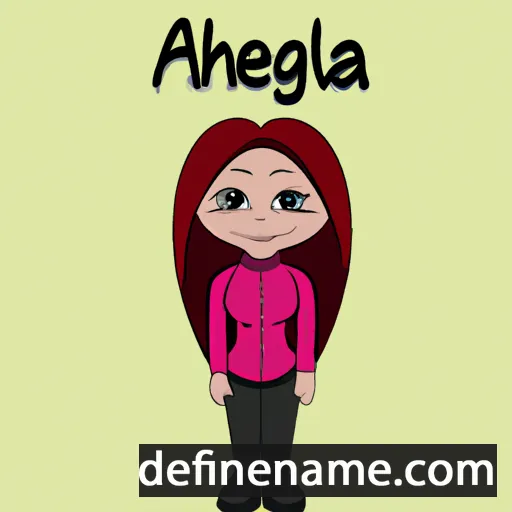 Anghela cartoon