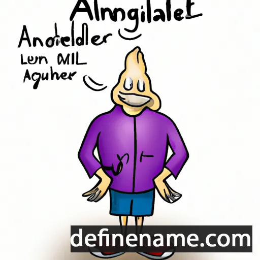 Angilbald cartoon