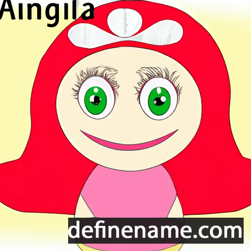 Angiolina cartoon