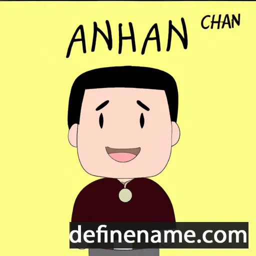 Anhan cartoon