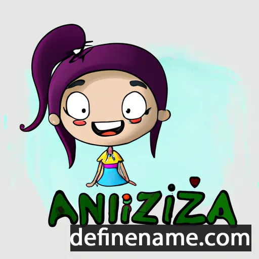 Anízia cartoon