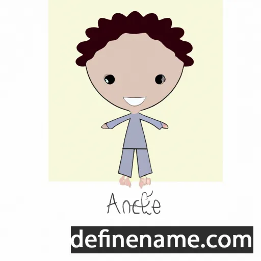 Aniele cartoon